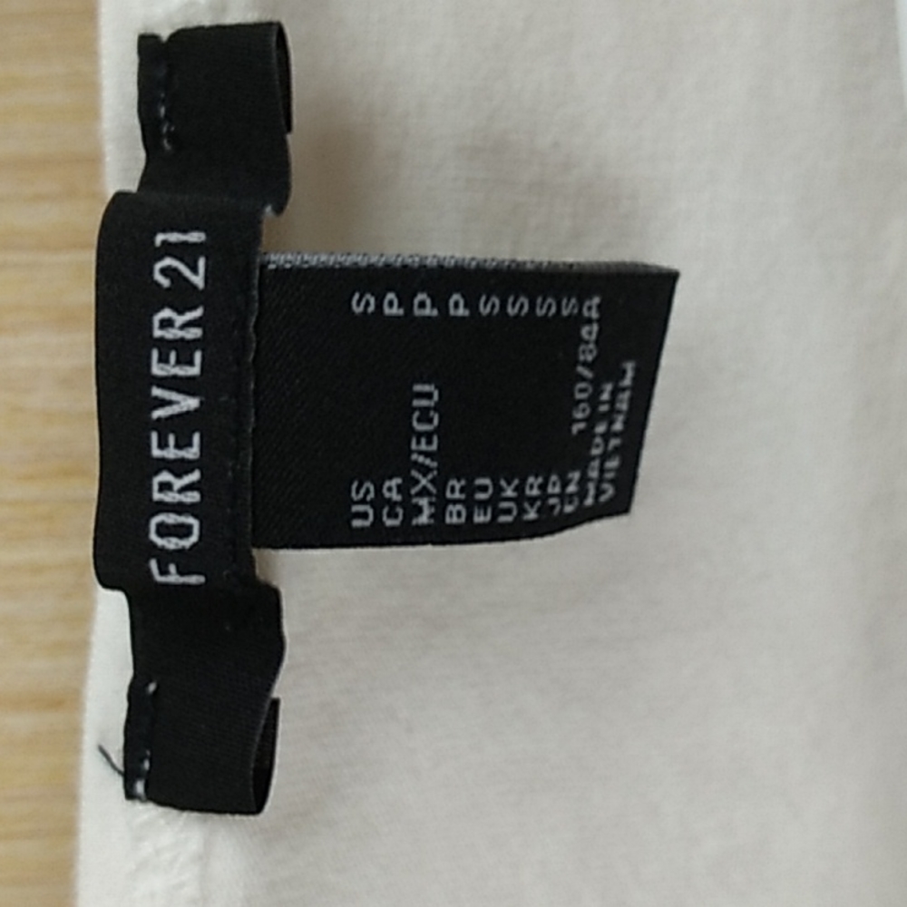 Forever 21 white Bodysuit Women's Size small - Picture 2 of 4